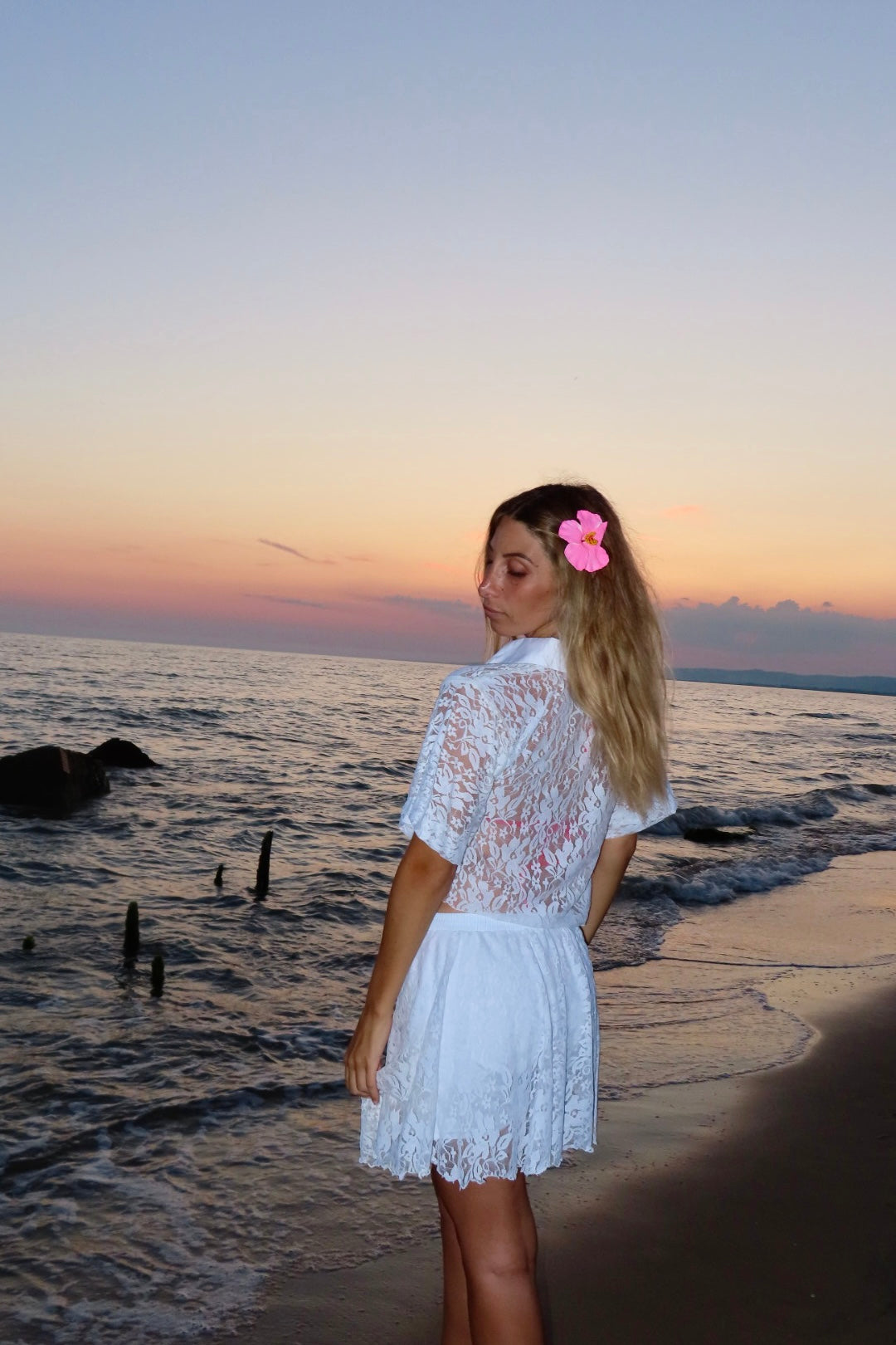CAMICIA IN PIZZO