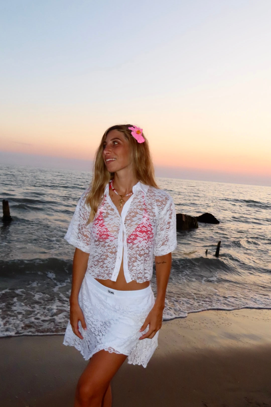 CAMICIA IN PIZZO