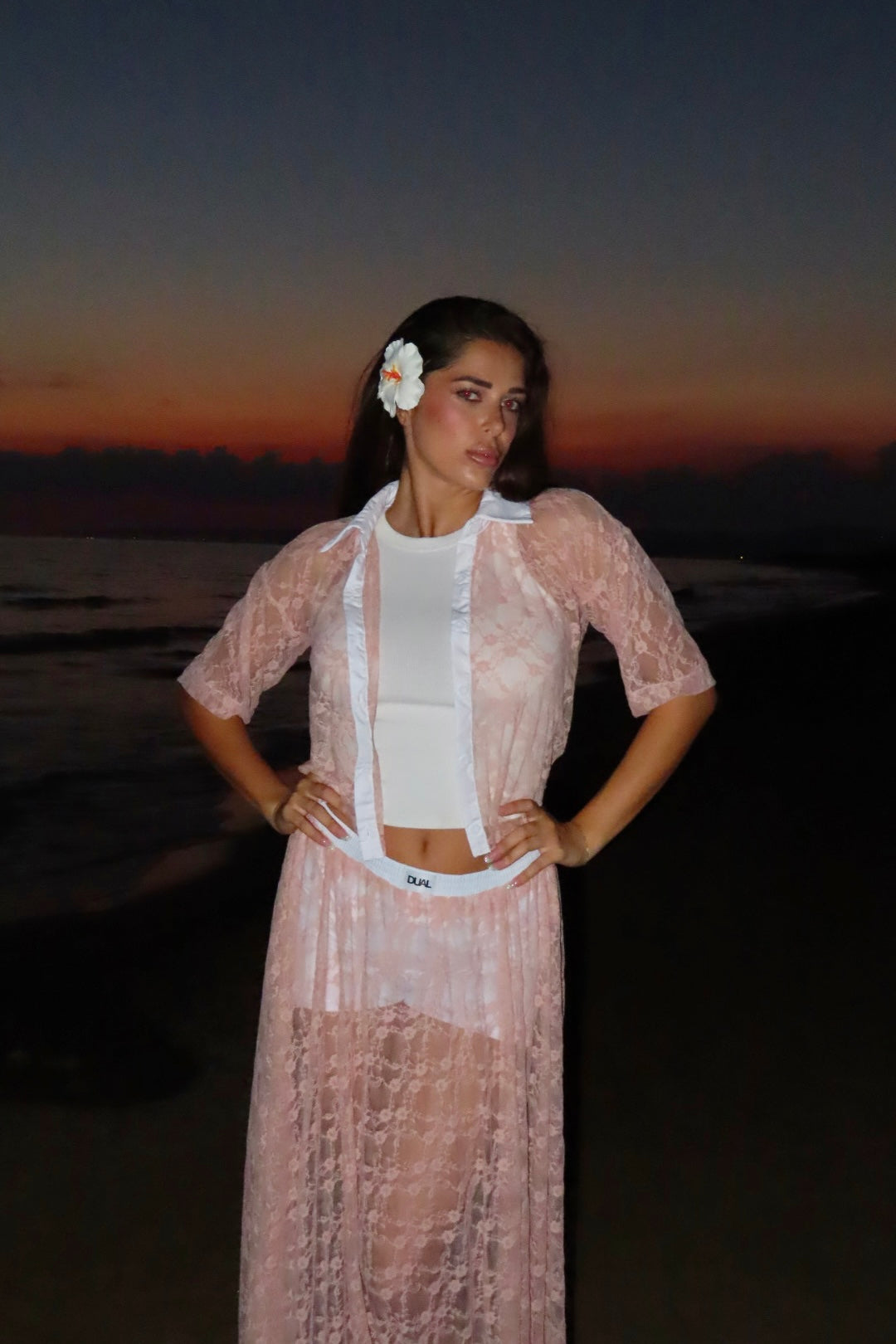 CAMICIA IN PIZZO