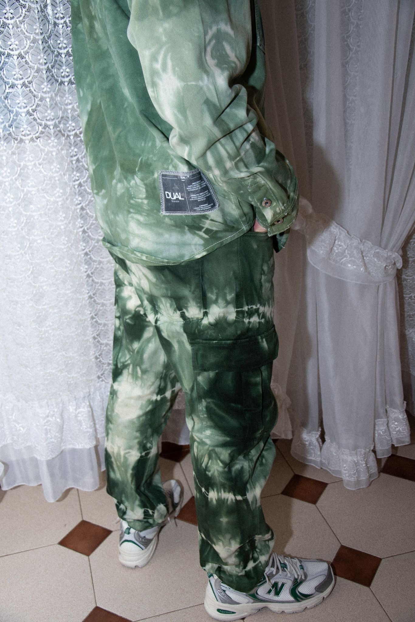 PANTALONE CARGO VERDE