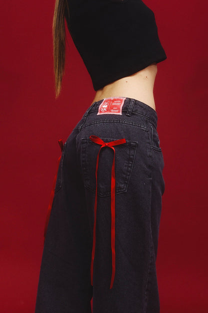 PANTALONI JEANS FIOCCHI TASCA