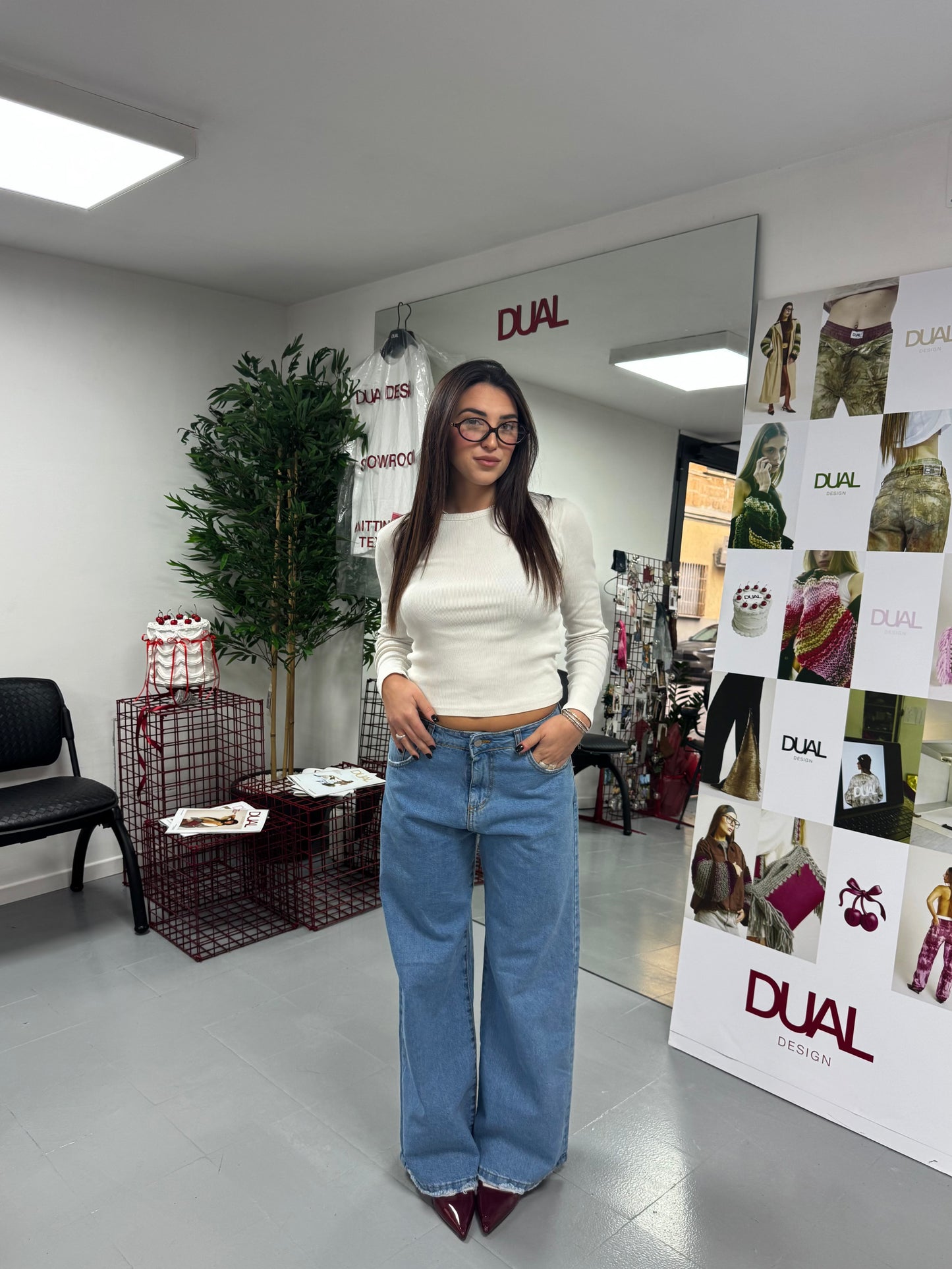 PANTALONI JEANS FIOCCHI TASCA