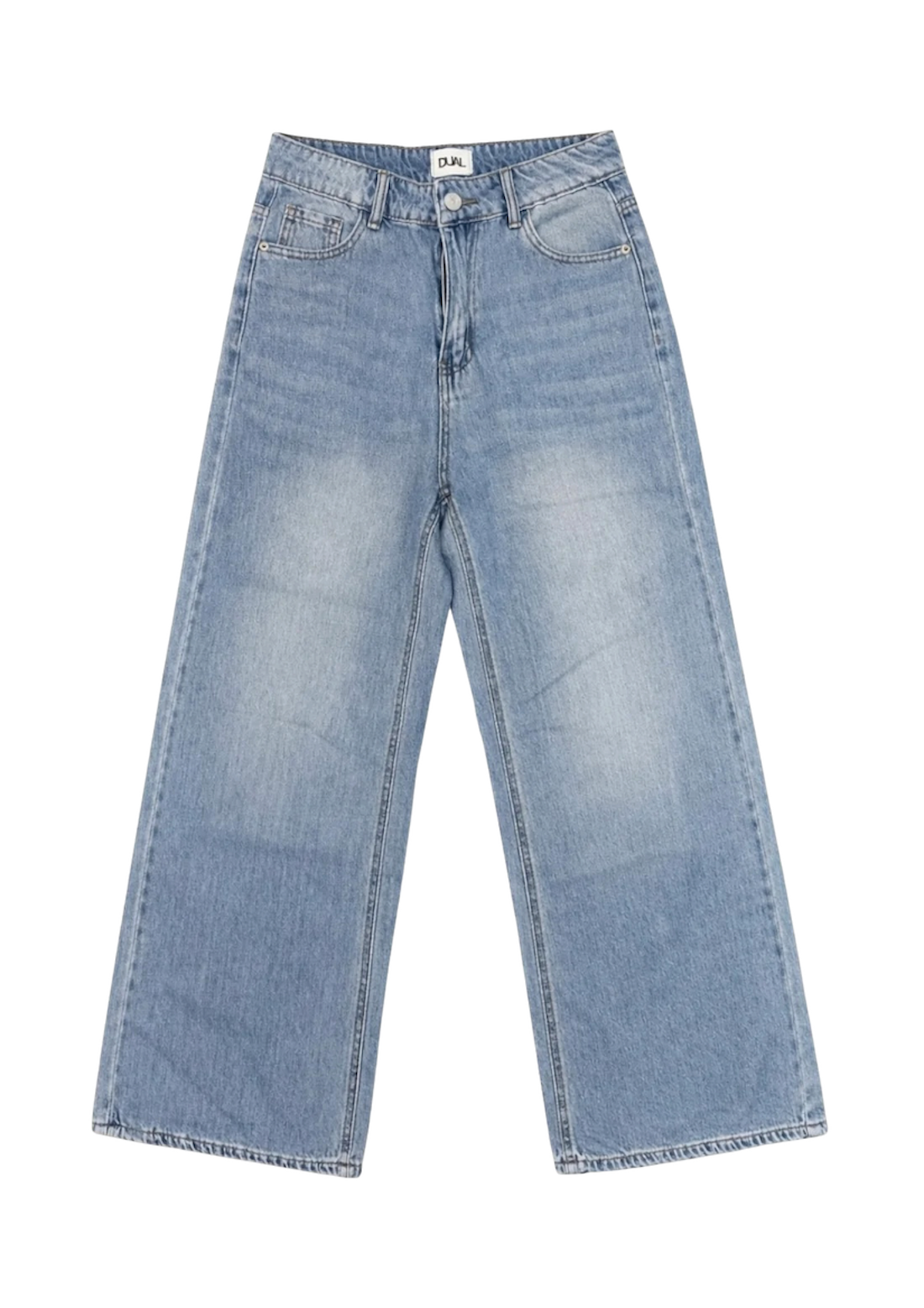 PANTALONI JEANS CON FIOCCHI NERI