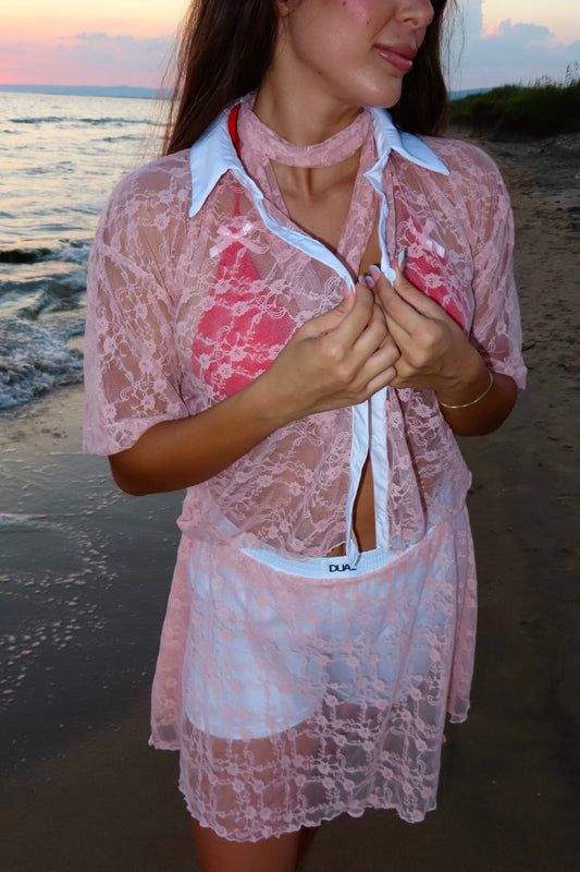 CAMICIA IN PIZZO
