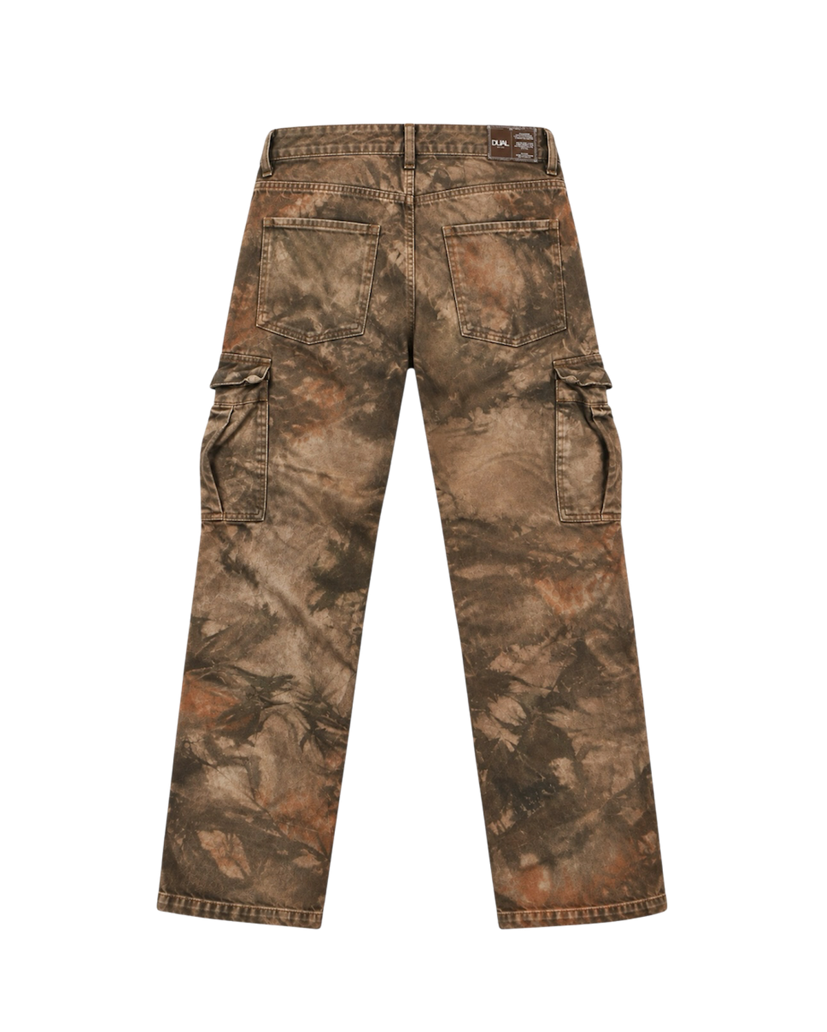 PANTALONE TINTURA CARGO UOMO