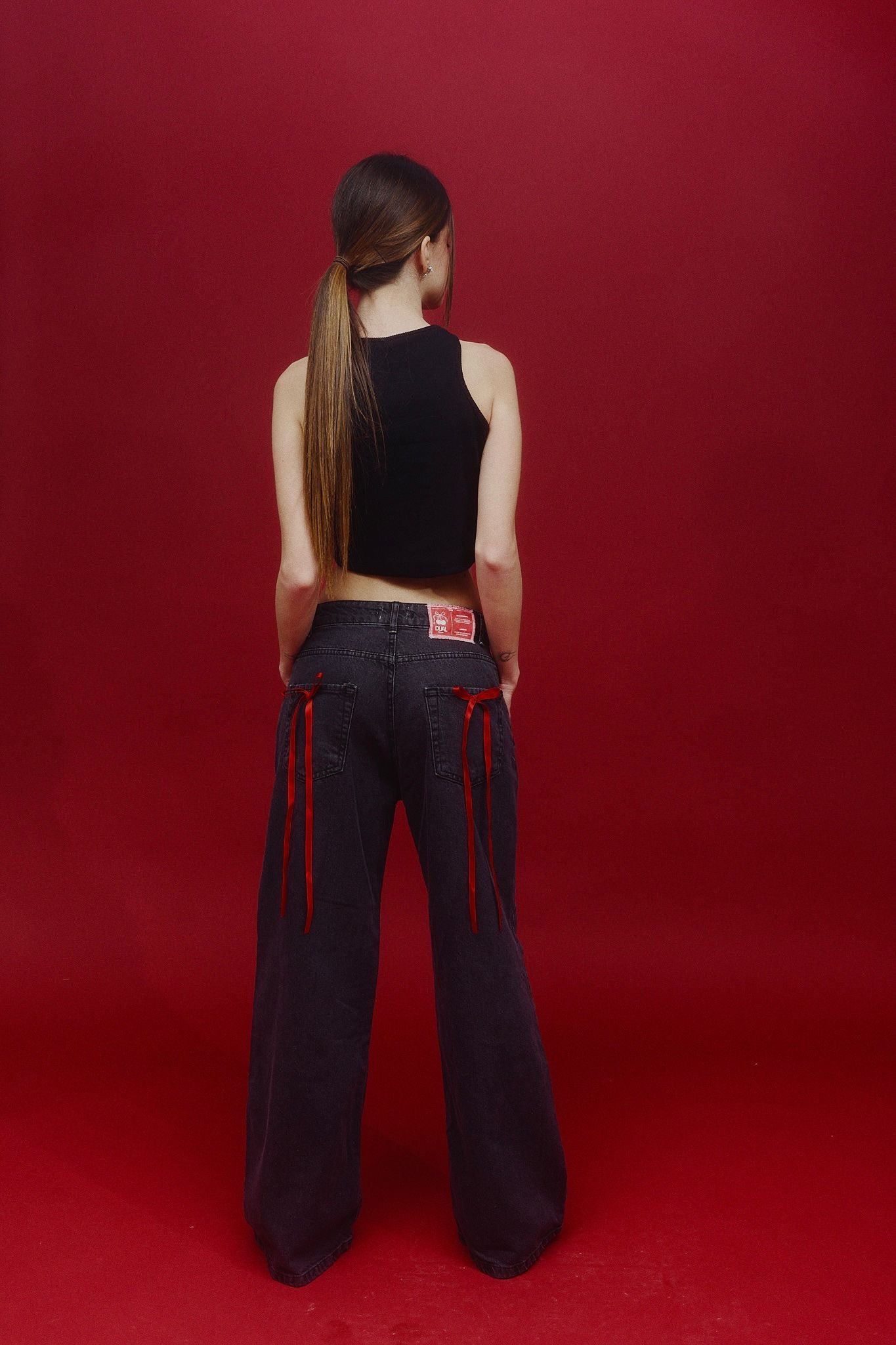 PANTALONI JEANS FIOCCHI TASCA