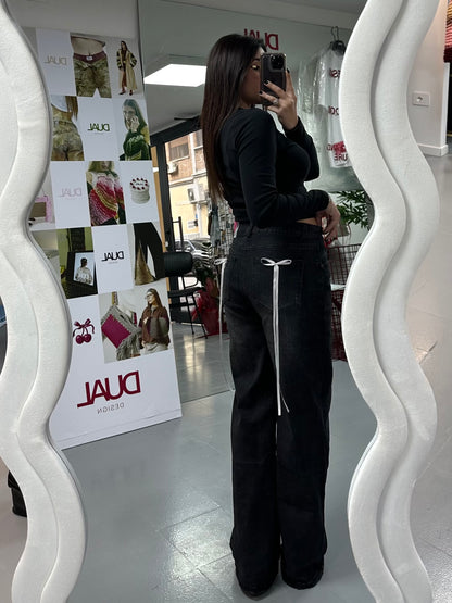 PANTALONI JEANS FIOCCHI TASCA