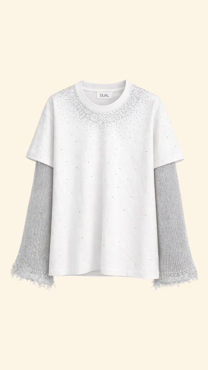 UNISEX - T-SHIRT BIANCA CUSTOM