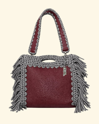 FLUFFY BAG - Pelle & Crochet