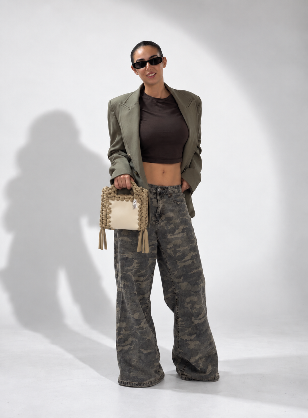 FUNNY MONOCOLORE - Beige