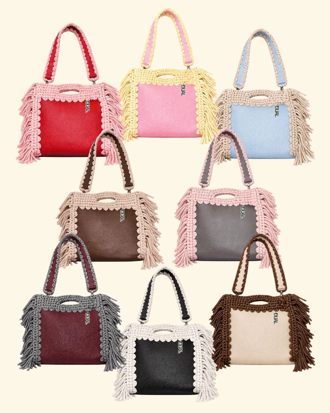FLUFFY BAG - Pelle & Crochet