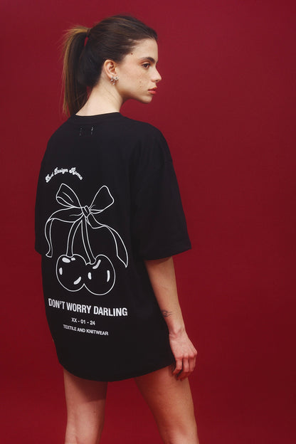 T-SHIRT OVER CHERRY NERA