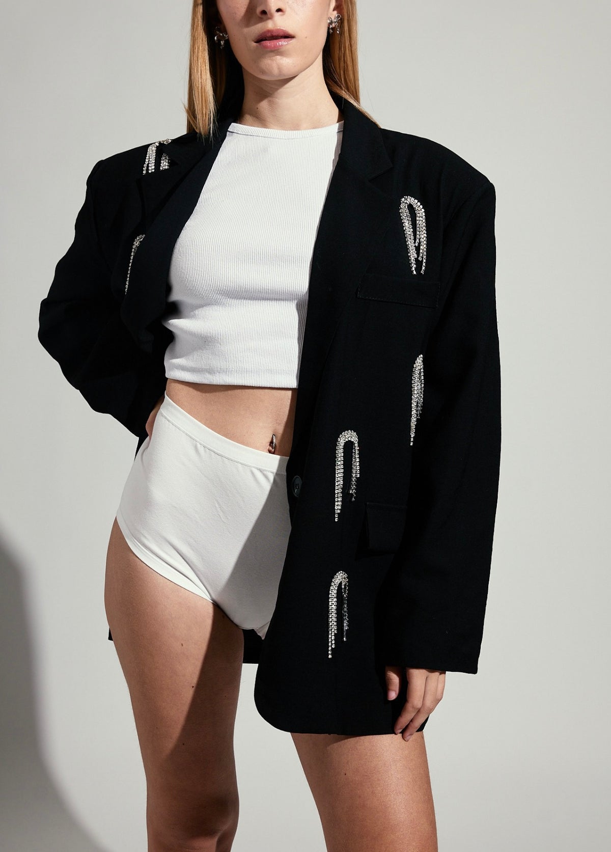 BLAZER OVER STRASS