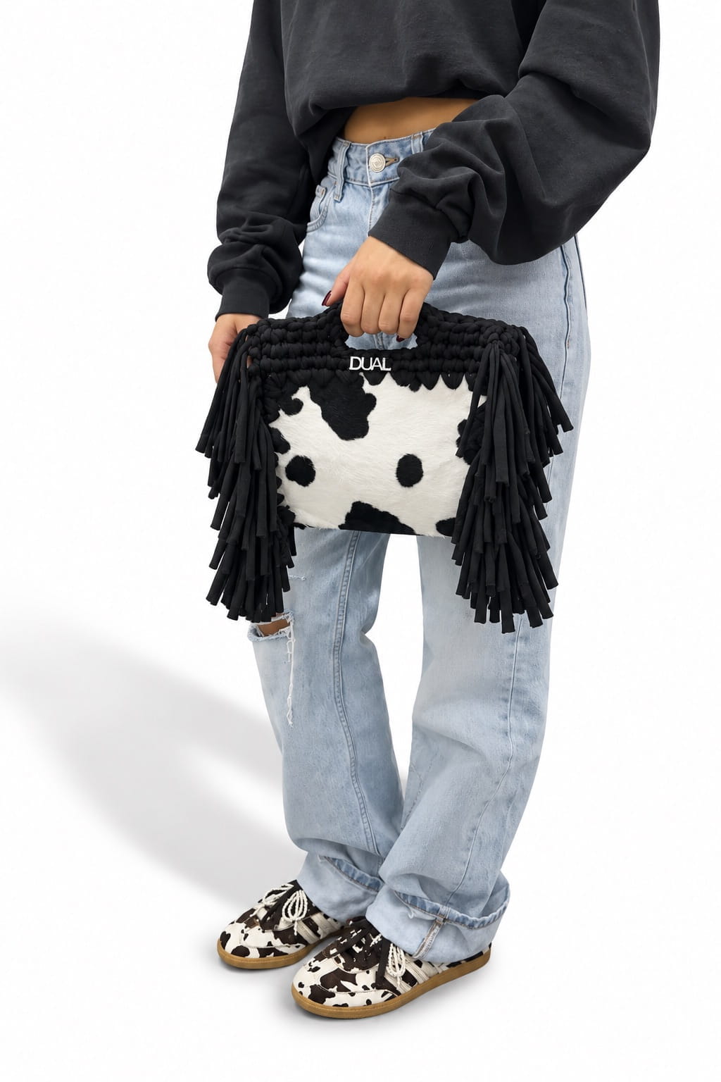 BLOCK BAG ANIMALIER