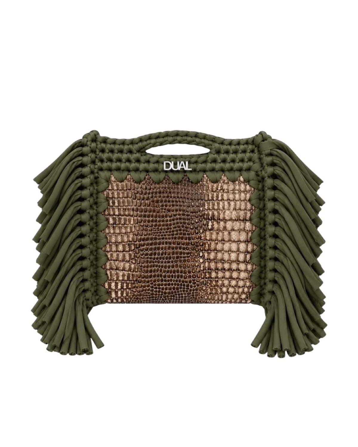 block bag borsa pitonata
