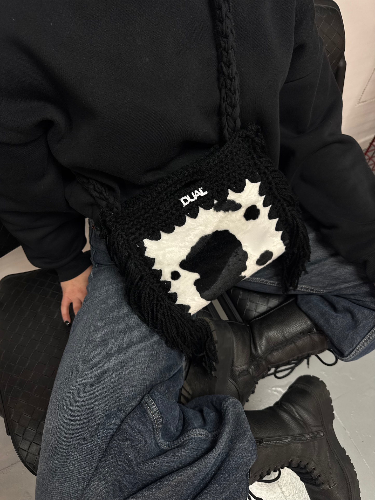 BLOCK BAG ANIMALIER MUCCATA