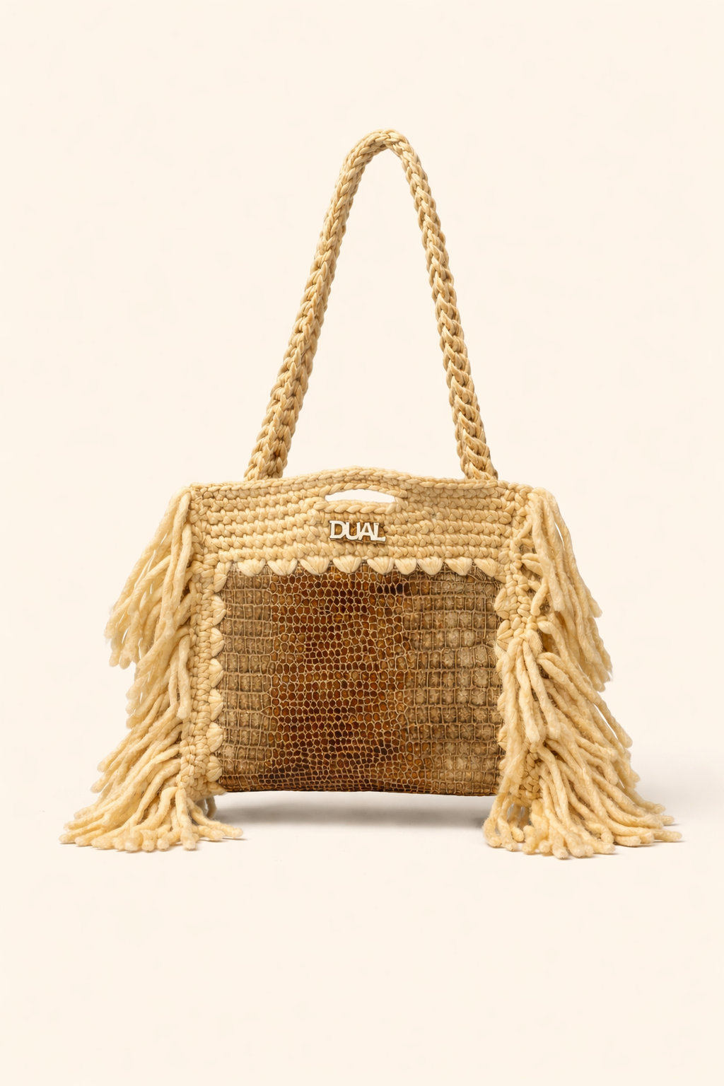 BLOCK BAG ANIMALIER PITONATA