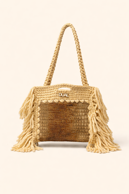 BLOCK BAG ANIMALIER PITONATA