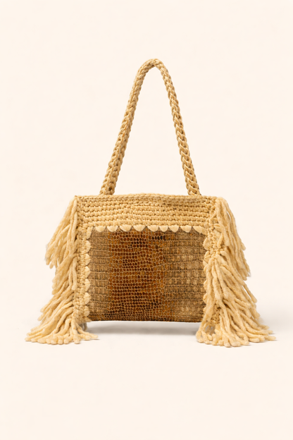 BLOCK BAG ANIMALIER PITONATA