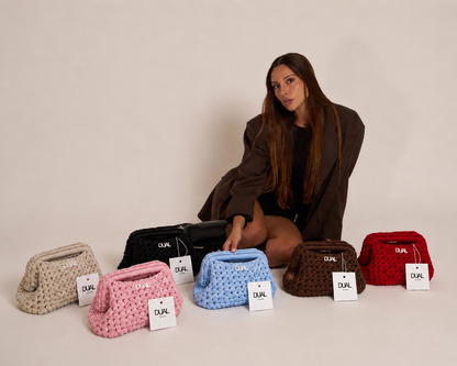clutch crochet borsa uncinetto