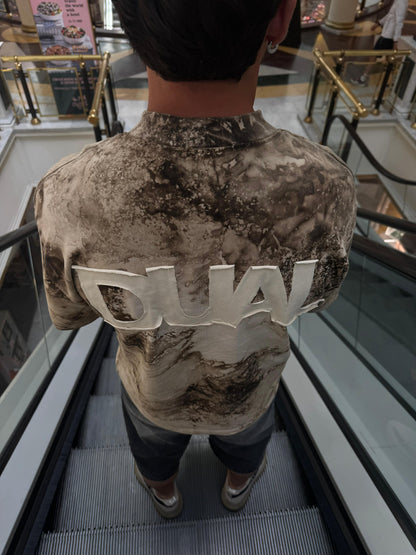 TSHIRT OVER YERBA MATE TINTURA NATURALE  UNISEX