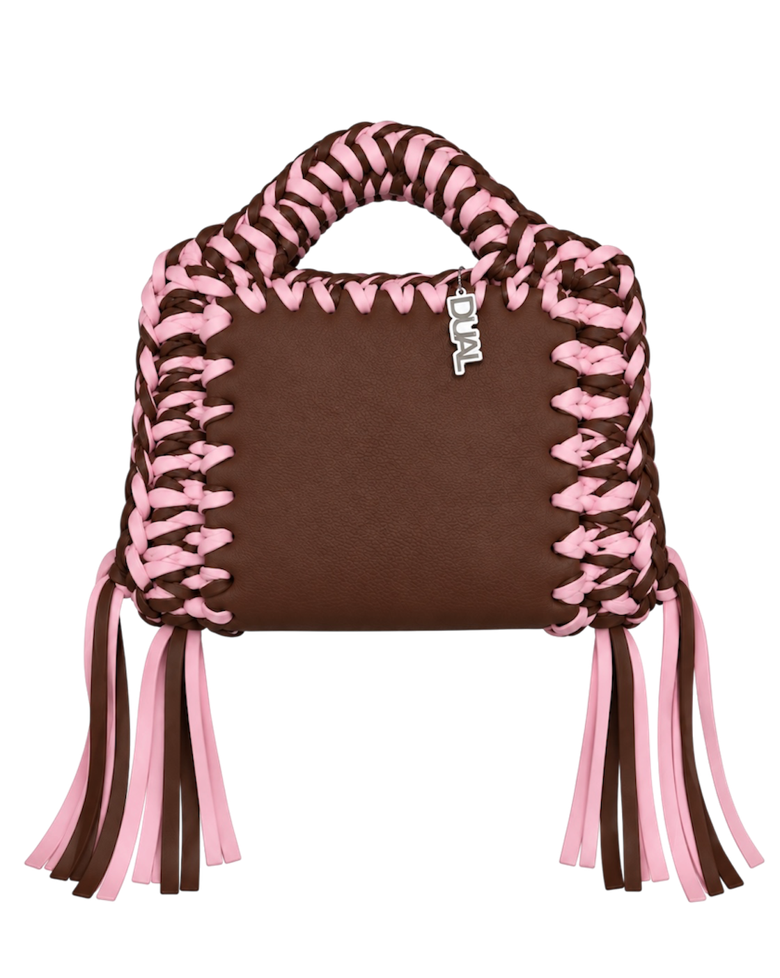 FUNNY BICOLORE - Marrone & Rosa