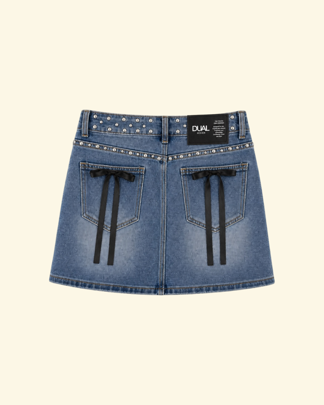 GONNA JEANS FIOCCHI NERI