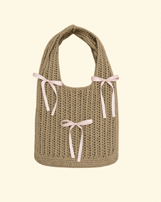 BORSA MARE UNCINETTO BEIGE