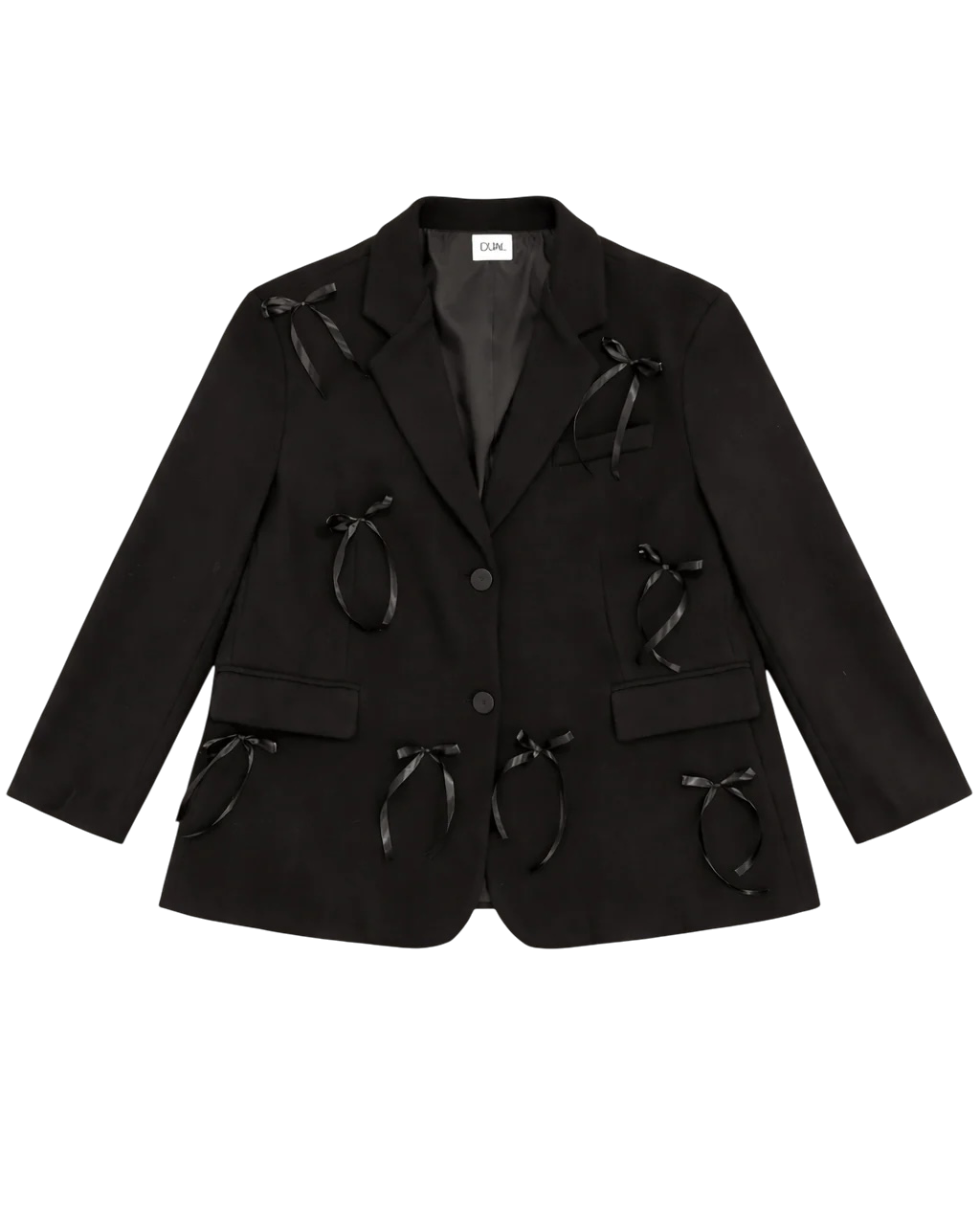 BLAZER GIACCA CAPPOTTO FIOCCHI NERI