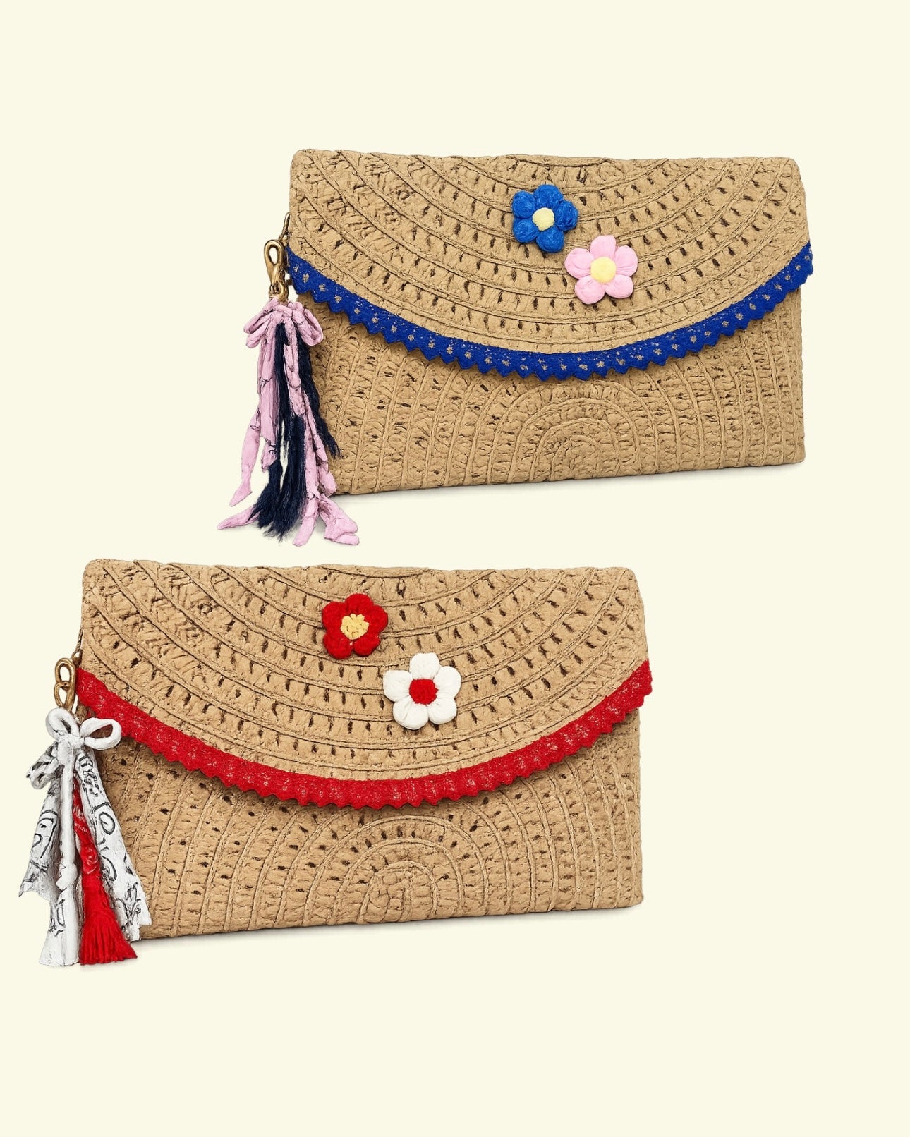 POCHETTE ESOTIC FLOWERS