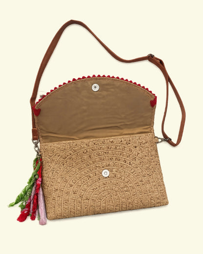 POCHETTE ESOTIC FLOWERS