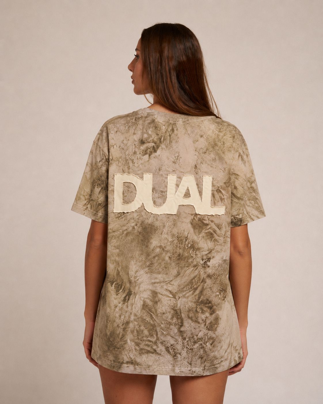 TSHIRT OVER YERBA MATE TINTURA NATURALE  UNISEX