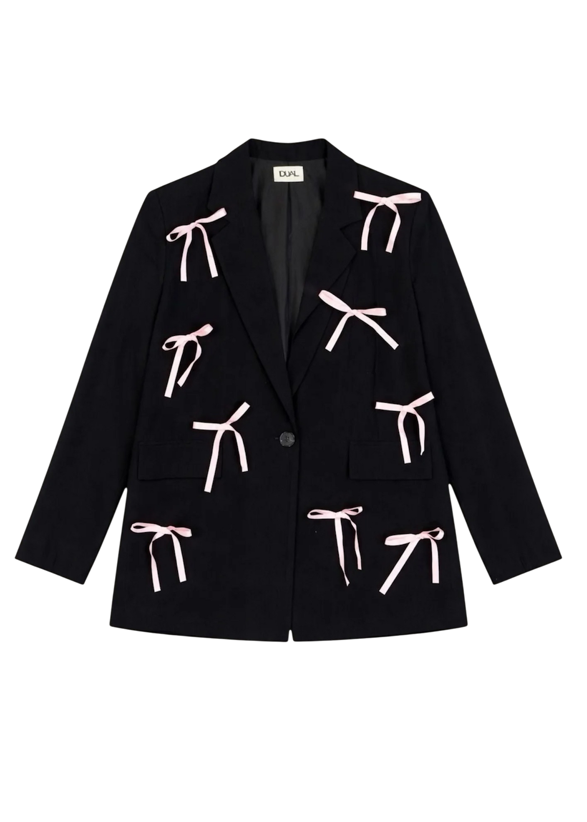 blazer fiocchi rosa