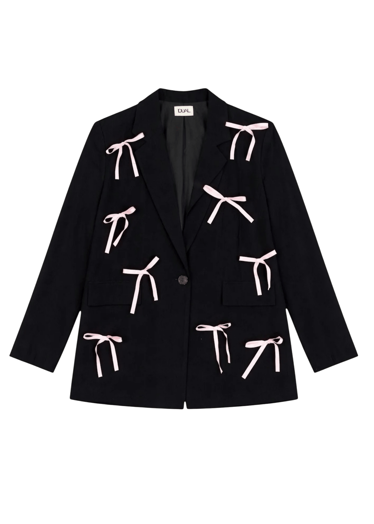 blazer fiocchi rosa