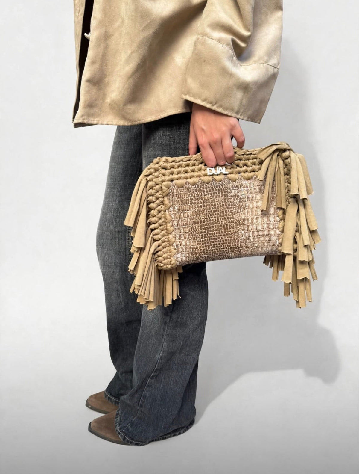block bag animalier pitone 