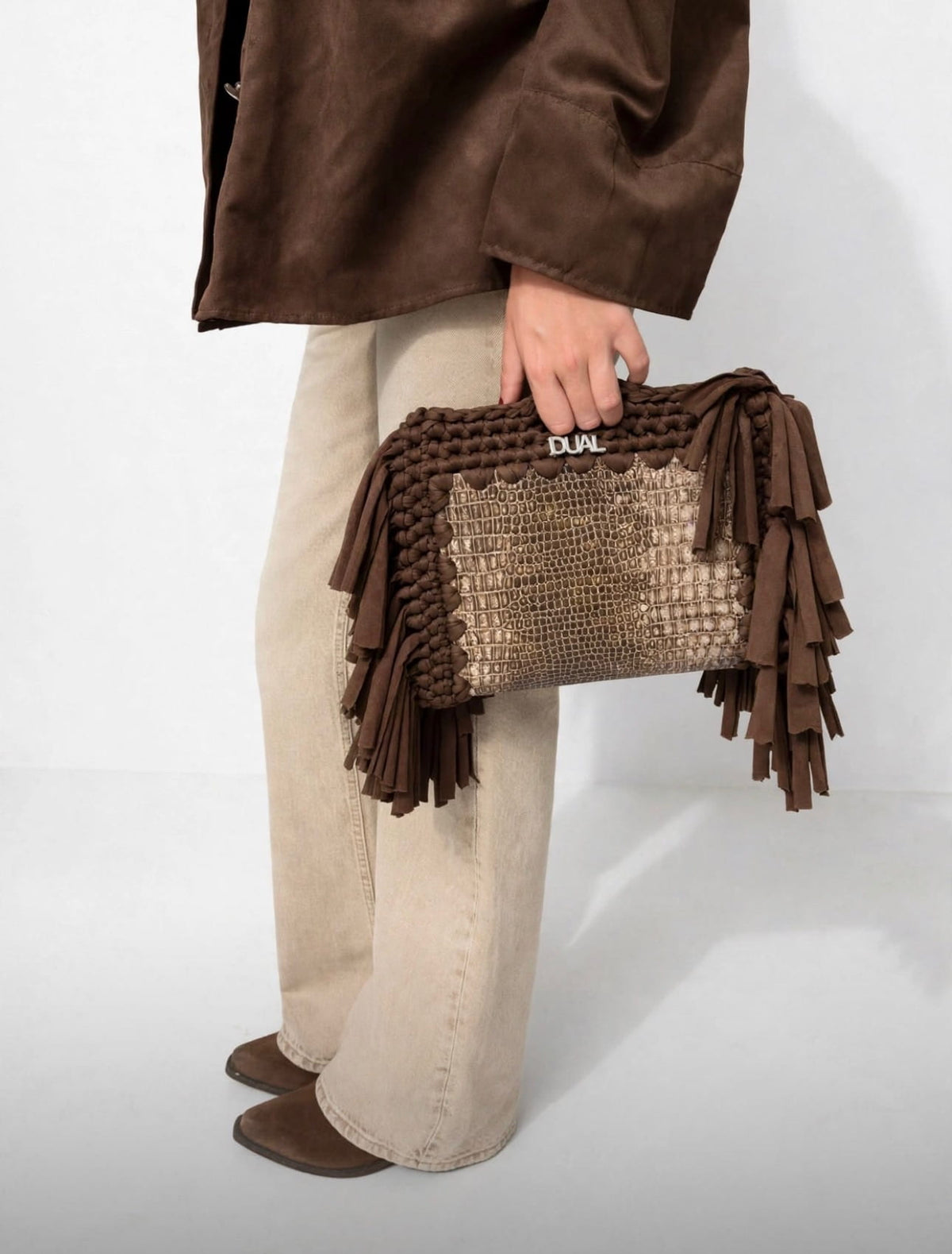 block bag animalier pitone 