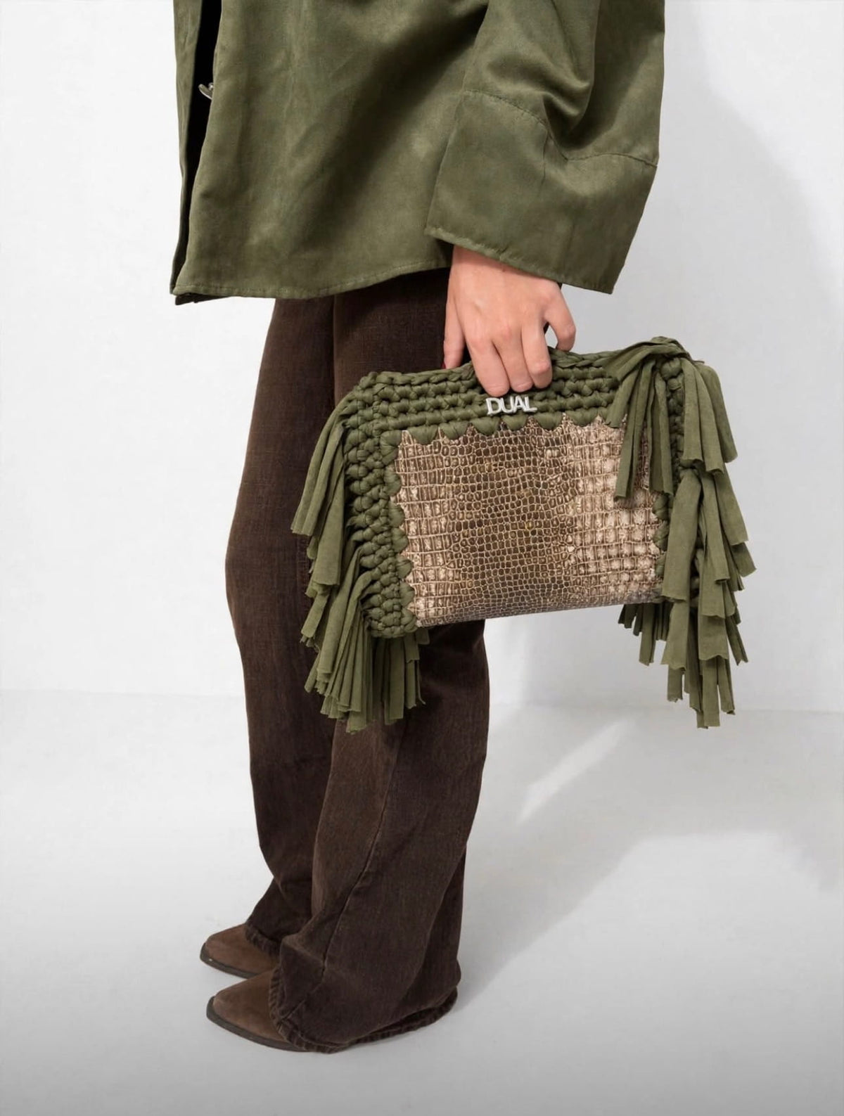 block bag animalier pitone 