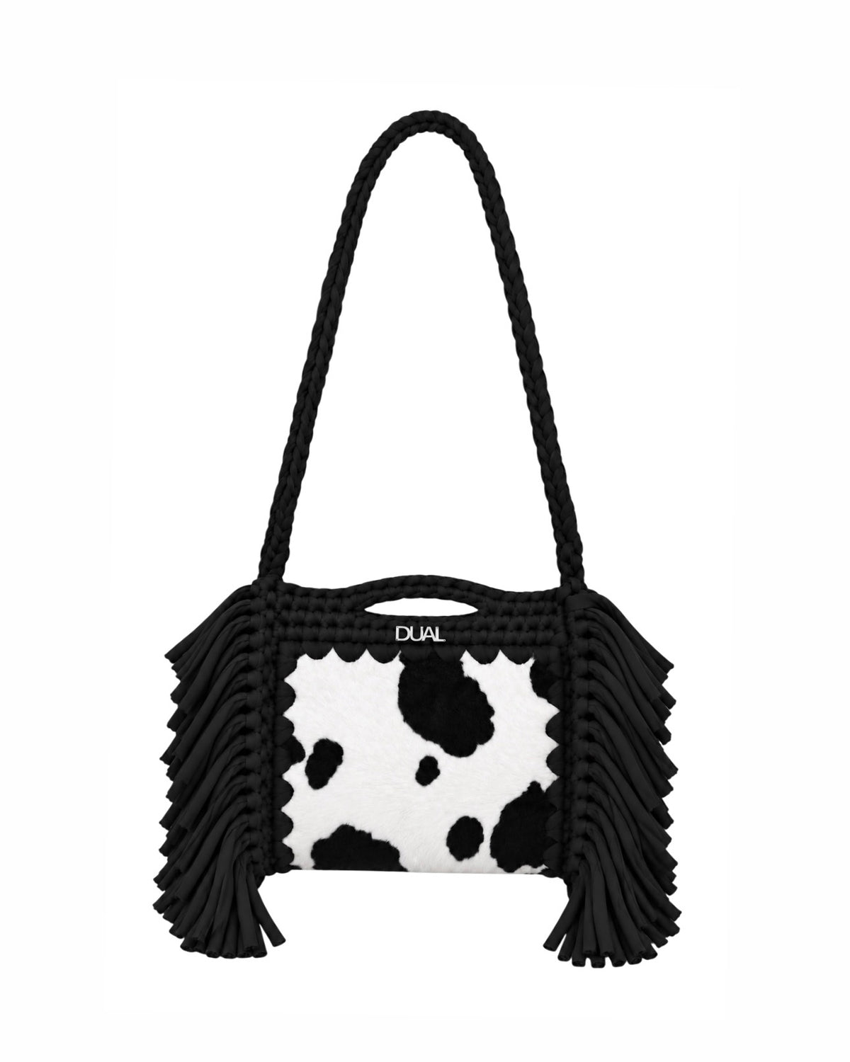 borsa animalier muccata block bag tracolla da vita