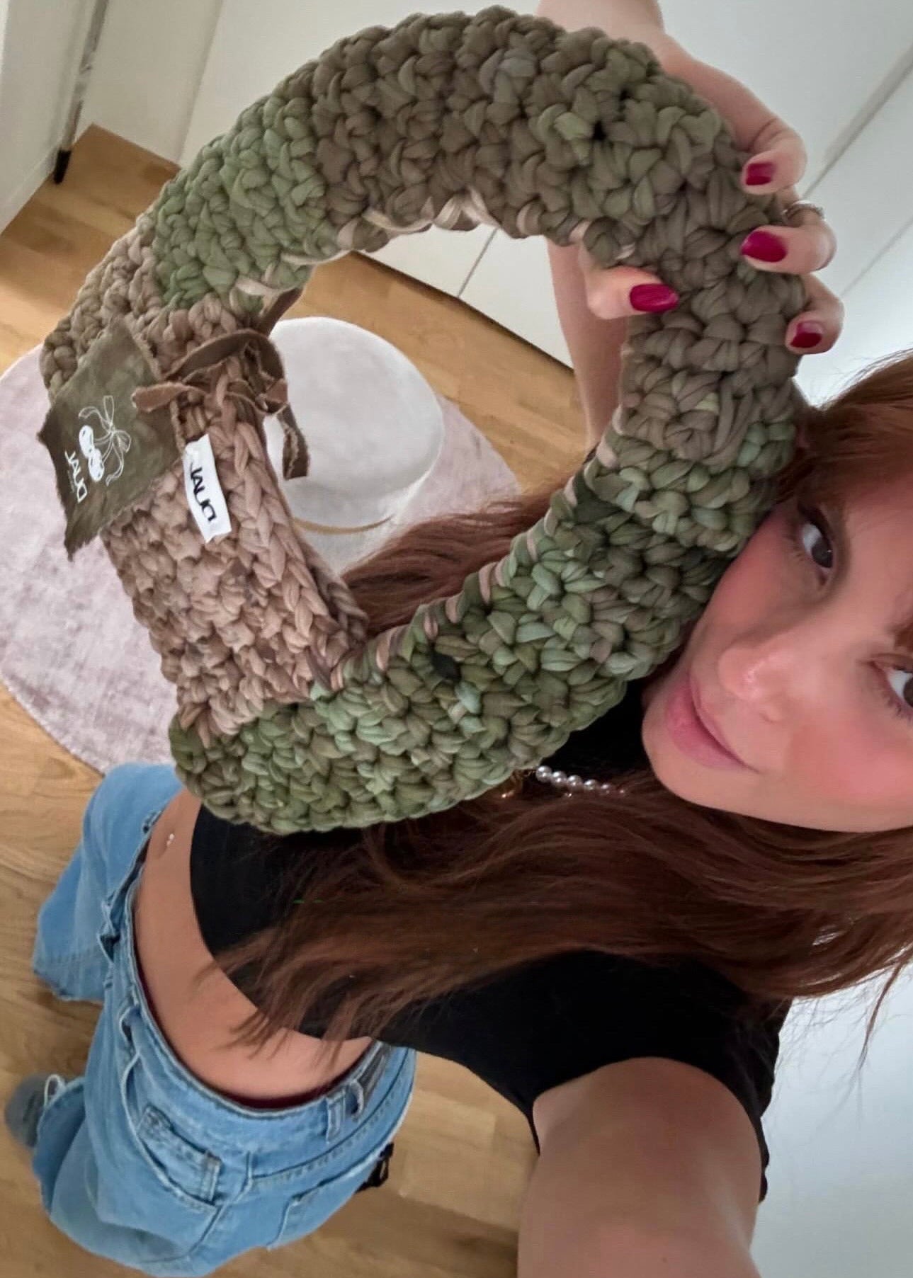 emily pallini borsa crochet uncinetto
