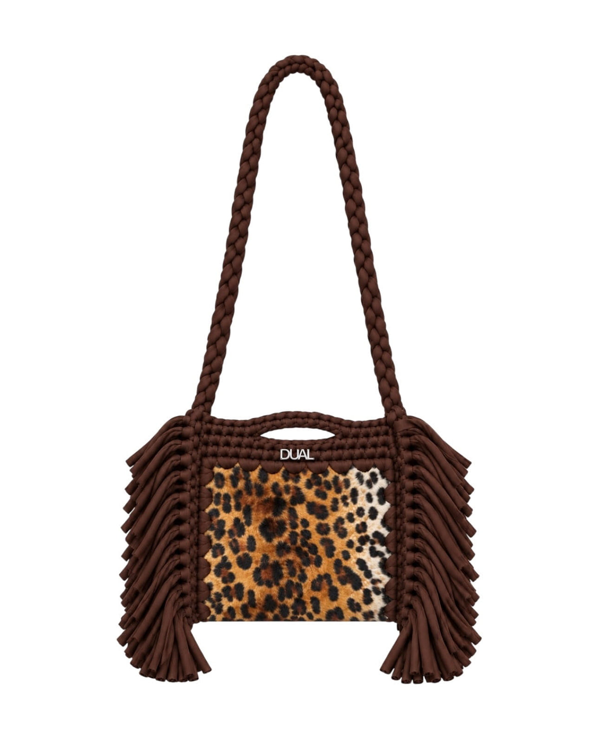 block bag borsa leopardata