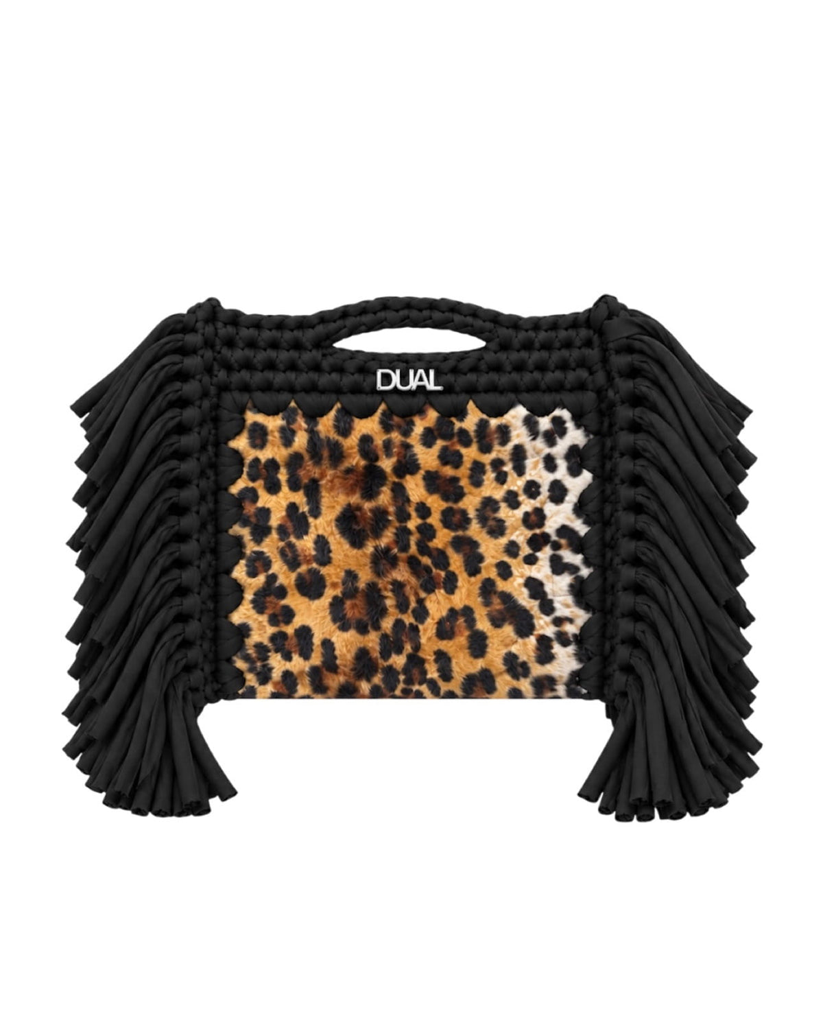 block bag borsa leopardata