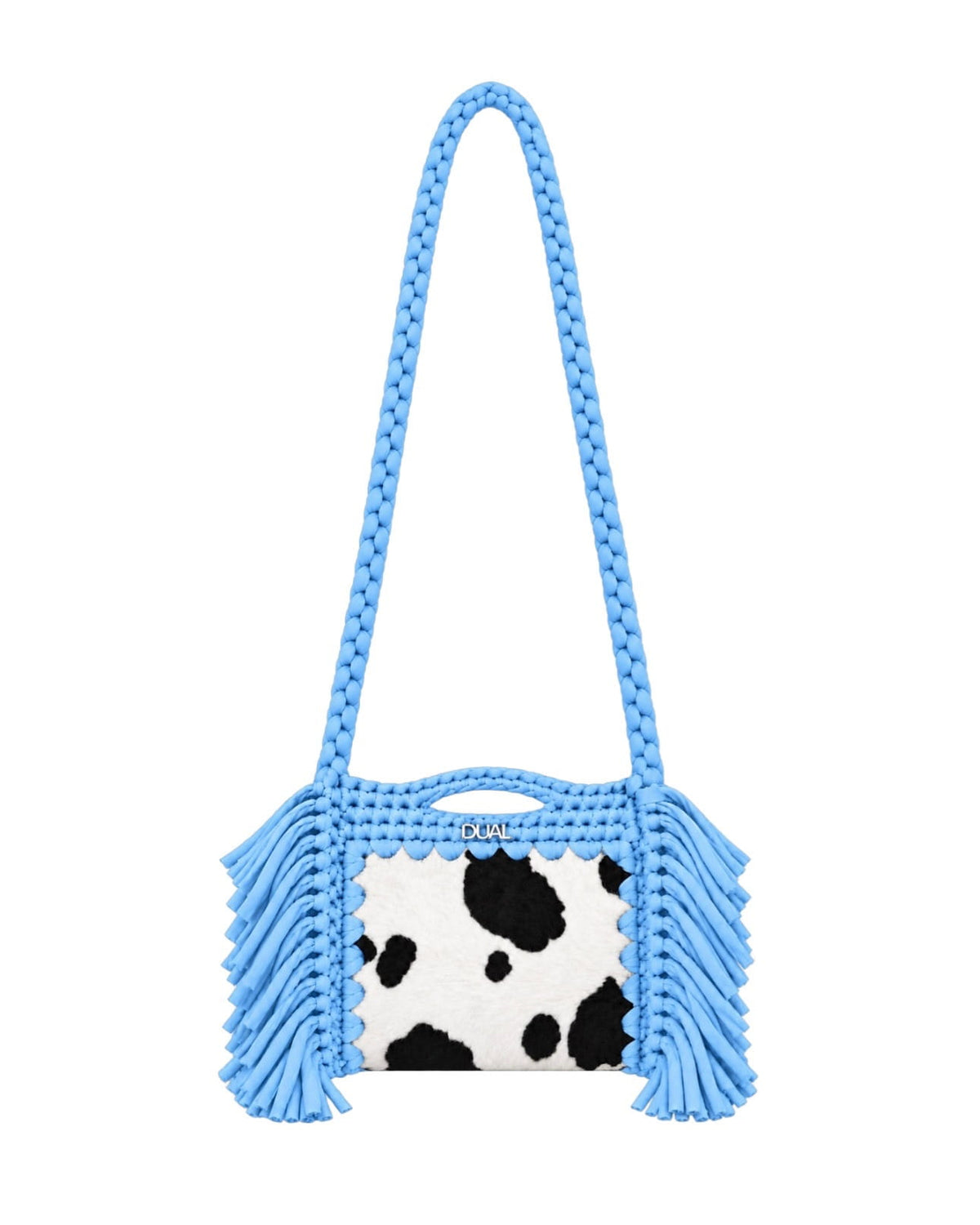 borsa animalier muccata block bag