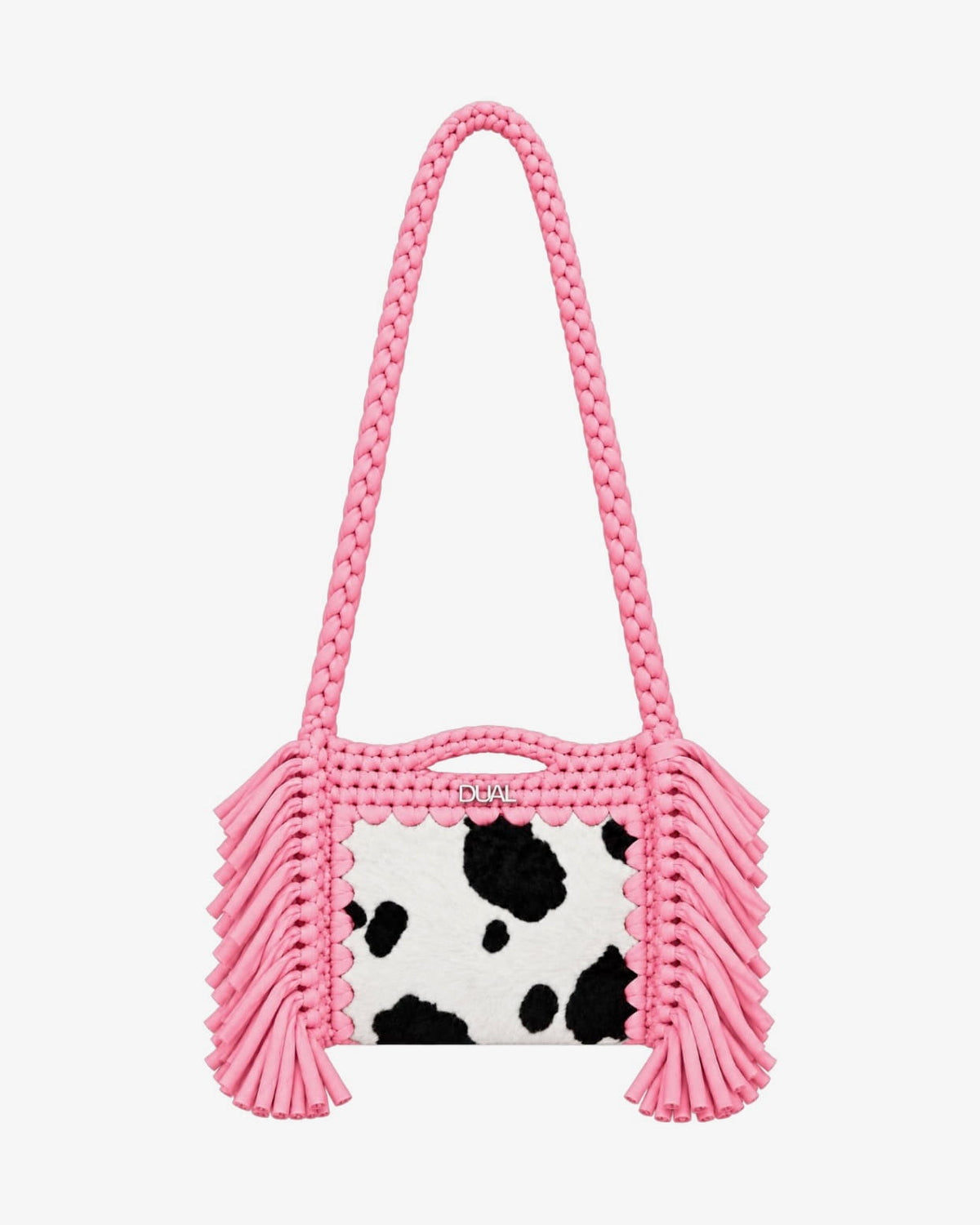 borsa animalier muccata block bag