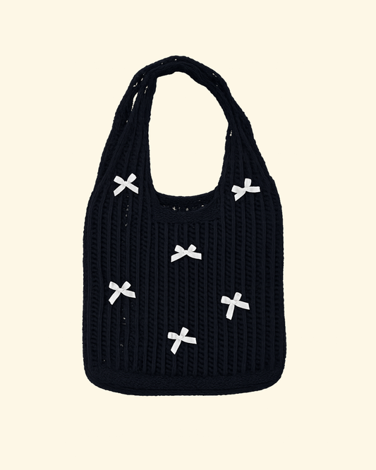 BORSA MARE UNCINETTO NERA