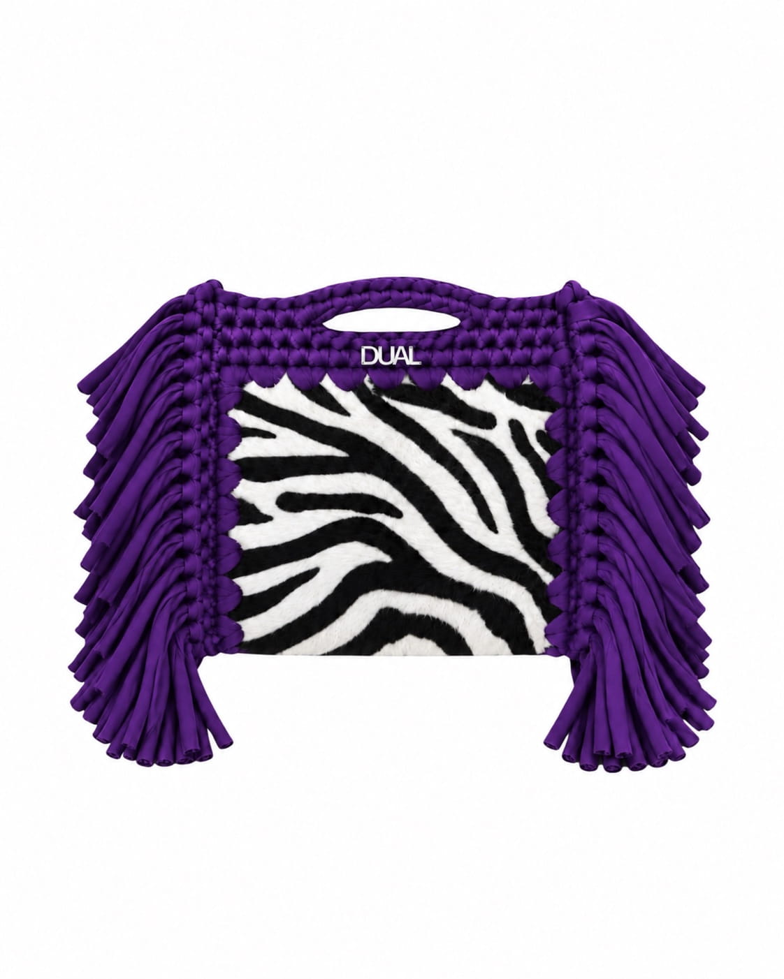 block bag borsa zebrata