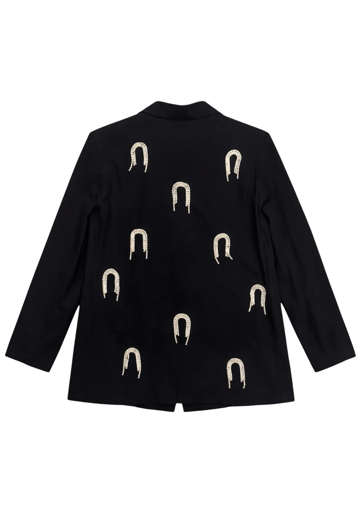 giacca blazer strass oro e argento