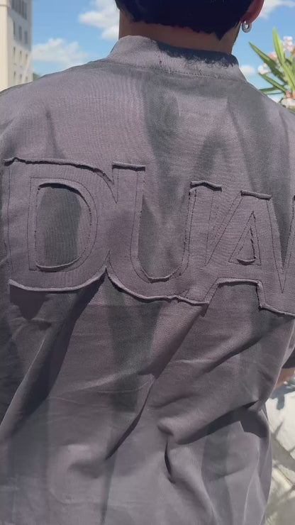 T-SHIRT OVER MAN - GRIGIA