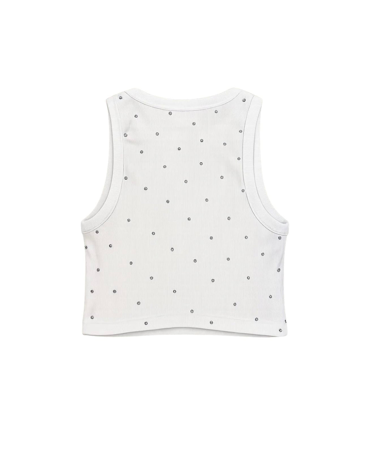top strass dt custom bianco 